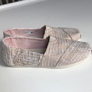 Toms Venice Collection Oxford tan heritage woven